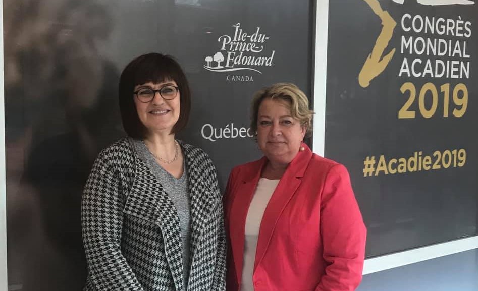 Johanne Whittom et Vaughne Madden, directrice générale du CMA 2019.