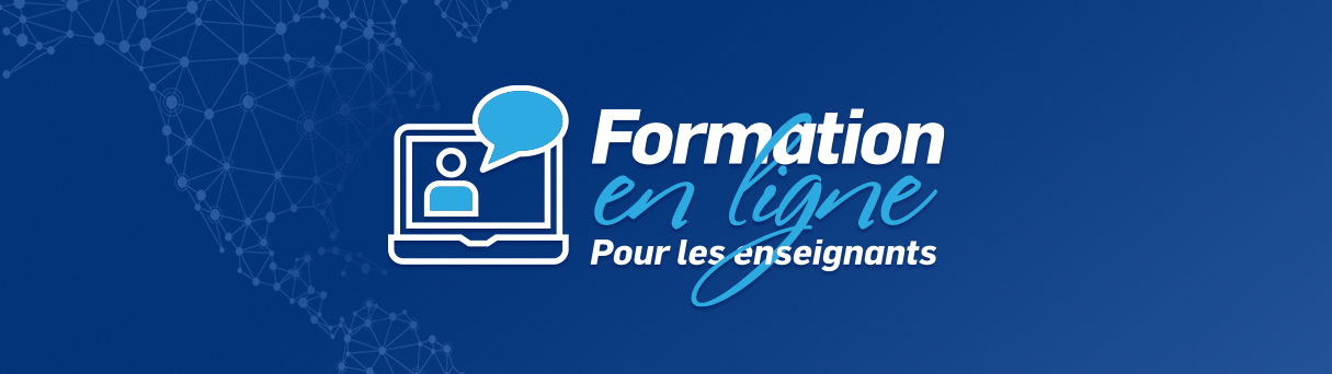 Bannière-Formation en ligne pour les enseignants