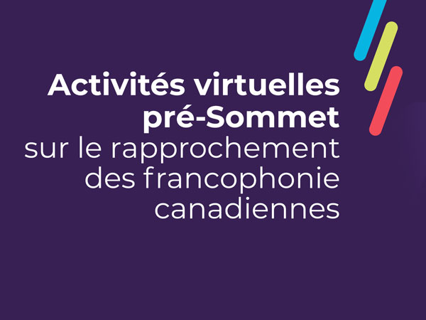 Activités Pré-sommet