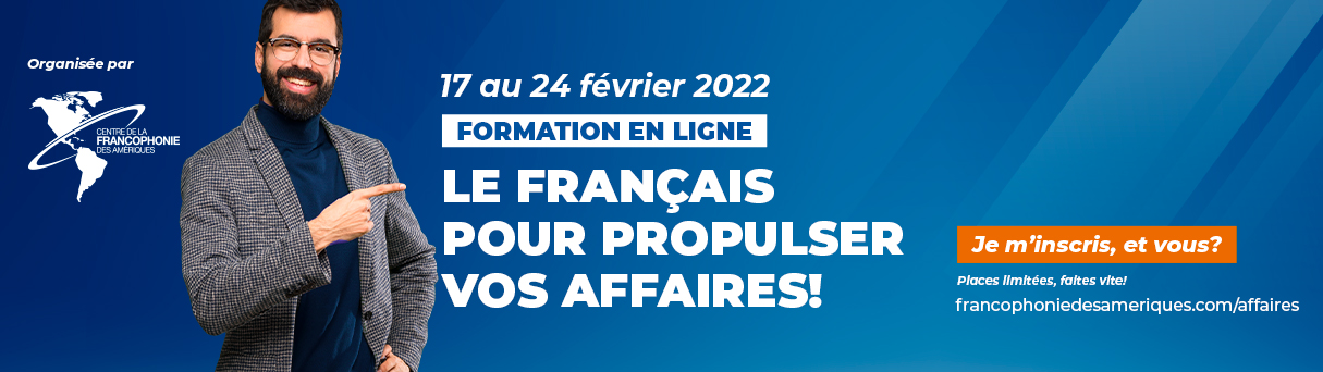 Formation - Le français pour propulser vos affaires 2022