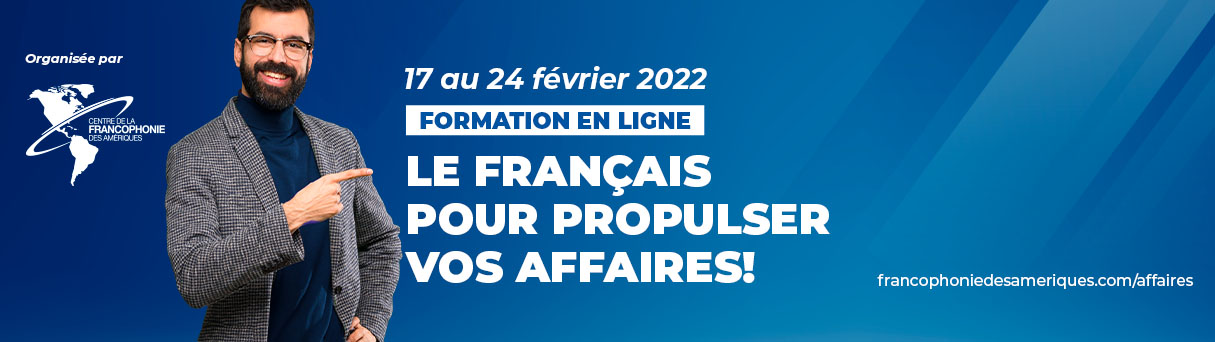 Formation - Le français pour propulser vos affaires 2022
