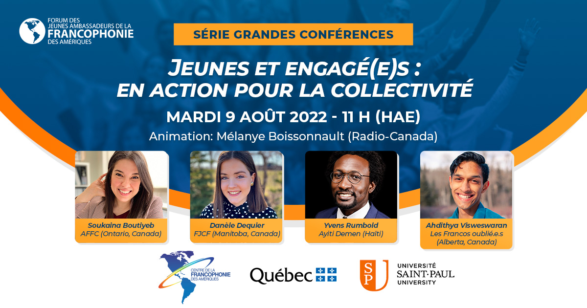 Panel - Jeunes et engagé(e)s : en action pour la collectivité