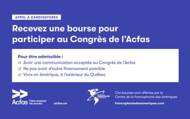 90e Congrès de l’Acfas