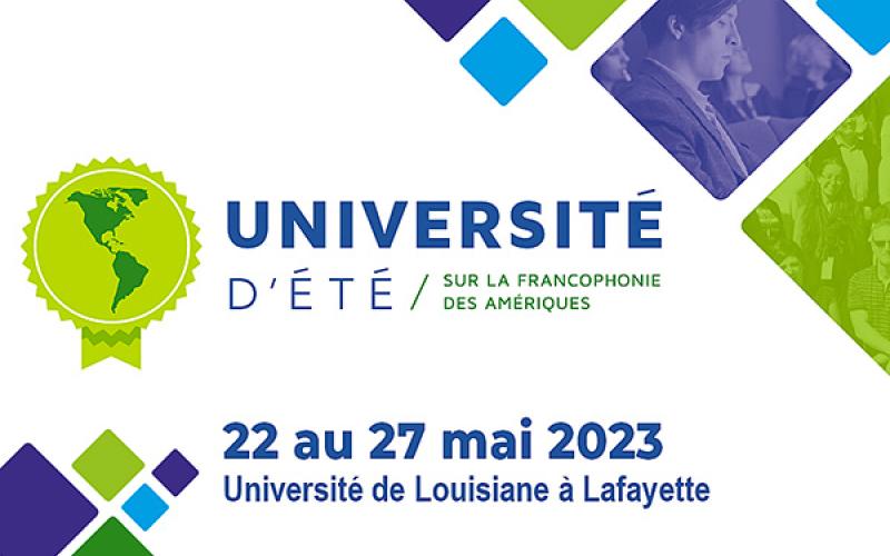 Université d’été sur la francophonie des Amériques 2023